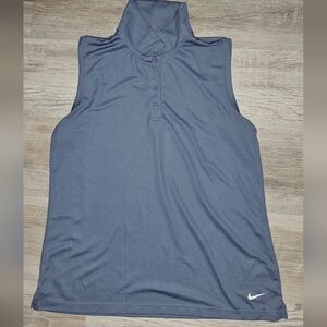 Nike Women's Sleeveless Gray Blouse